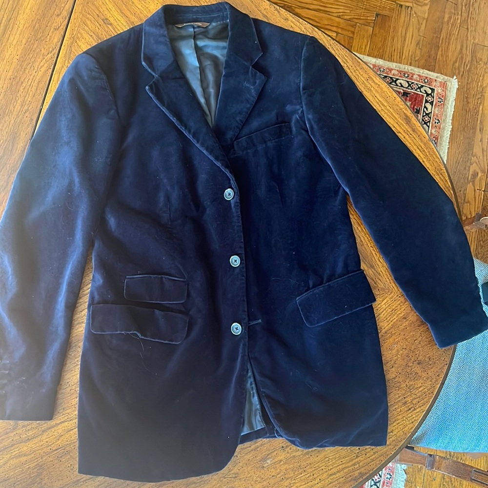 Blue velvet Merona Jacket